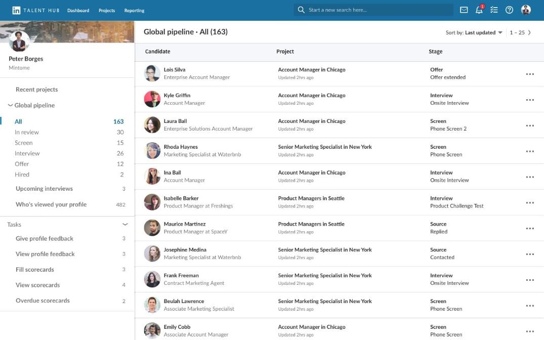LinkedIn announces Talent Hub, a new candidate management experience for mid-sized companies