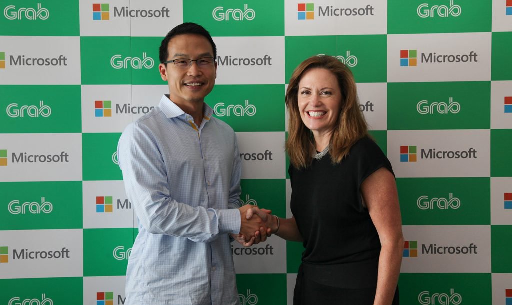 Microsoft to invest in Grab and Azure will be the preferred cloud platform for Grab