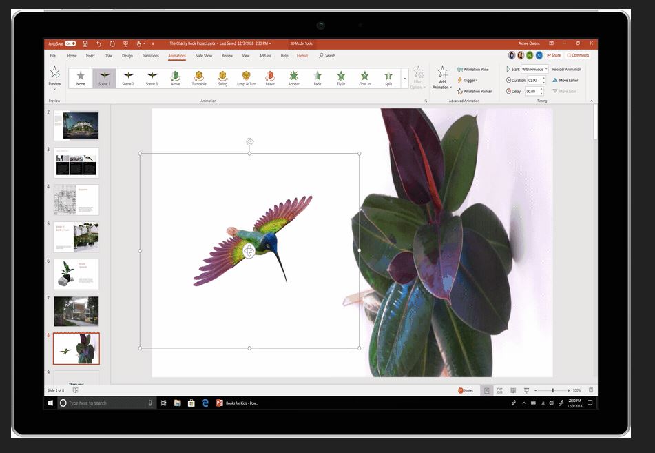 Microsoft announces improved Inking and 3D support in PowerPoint and Word
