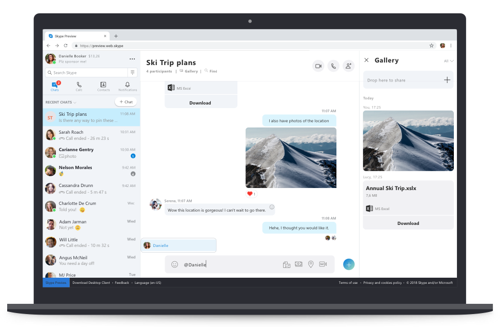 Skype 8.105.0.211 download the new version for mac