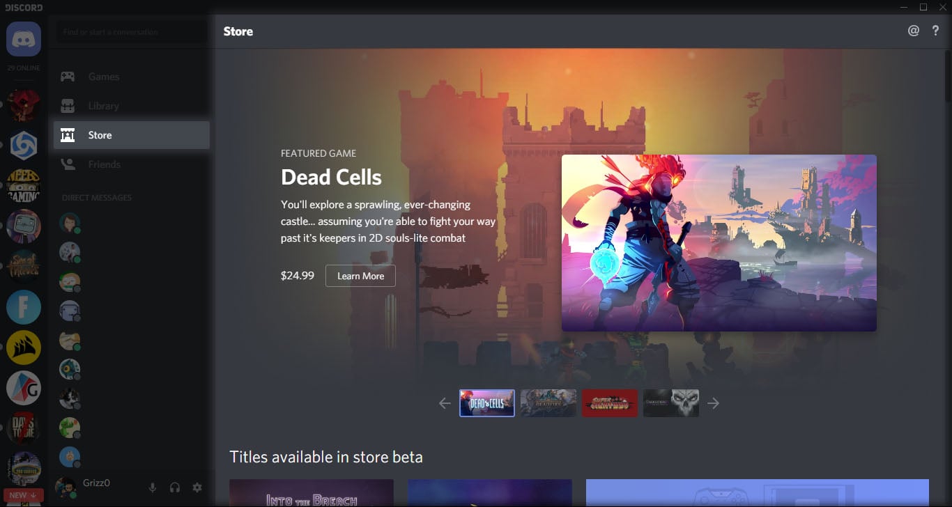 Discord game store beta goes live for all users - CNET