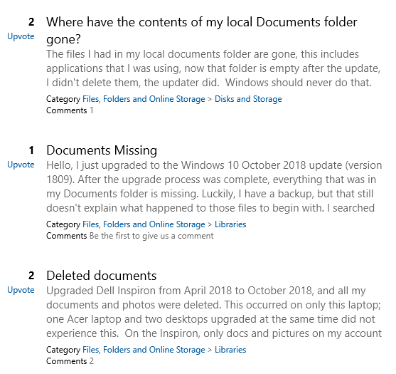 windows 10 2 documents folders