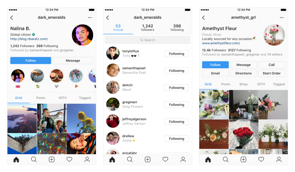 Instagram redesigns its profiles to emphasize users over follower numbers - MSPoweruser