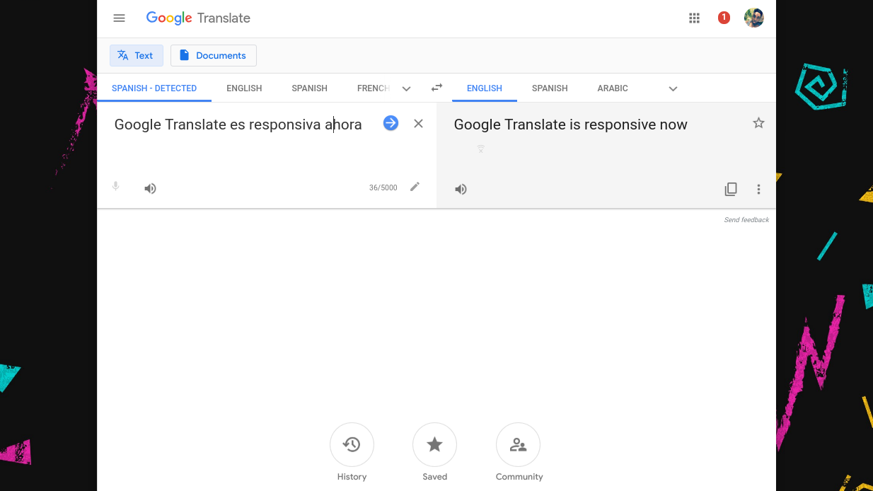twitter app use google translate