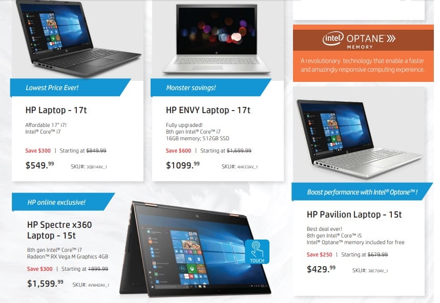Las ofertas de Black Friday de HP ya están disponibles, ahorre hasta un 57 % en computadoras portátiles y de escritorio con Windows y más