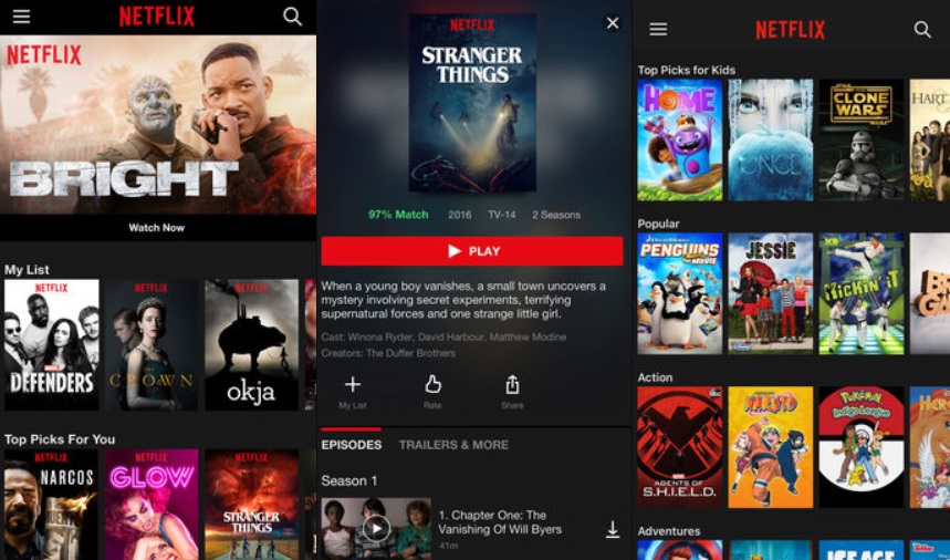 Netflix iOS app updated with improved playback controls and "Next