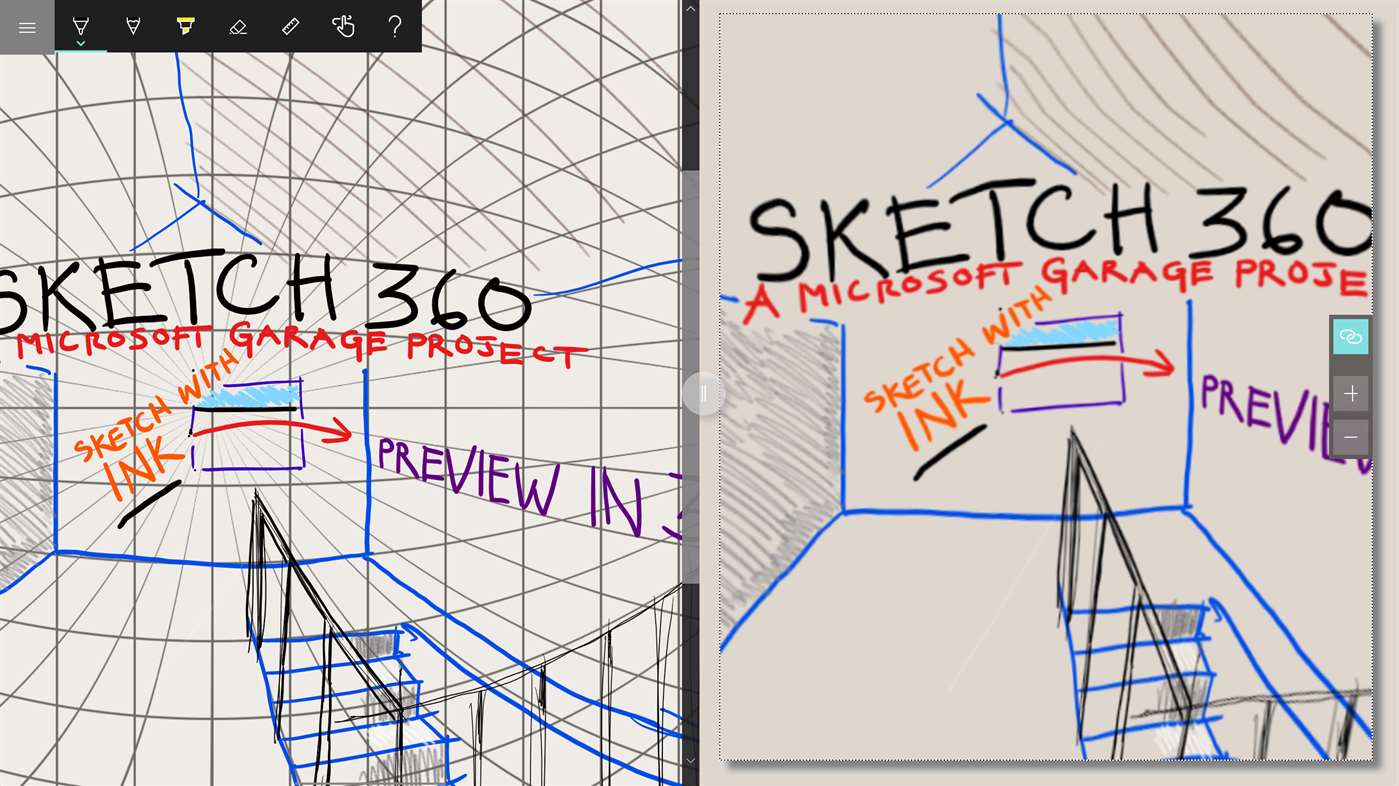 Microsoft Garage’s new Sketch 360 app allows anyone to easily sketch and prototype 360 degree VR scenes