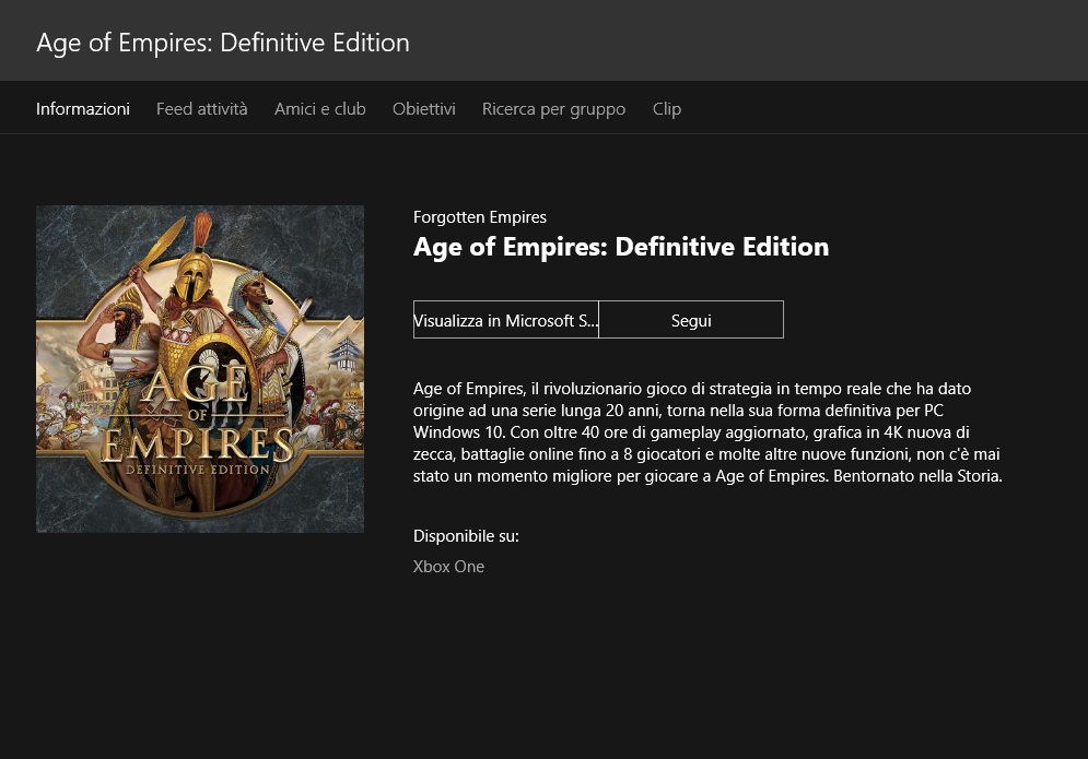 xbox age of empires 2