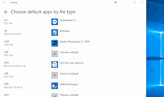 Файл tvs. Ассоциации в Windows 10. Windows 10 Associate files.