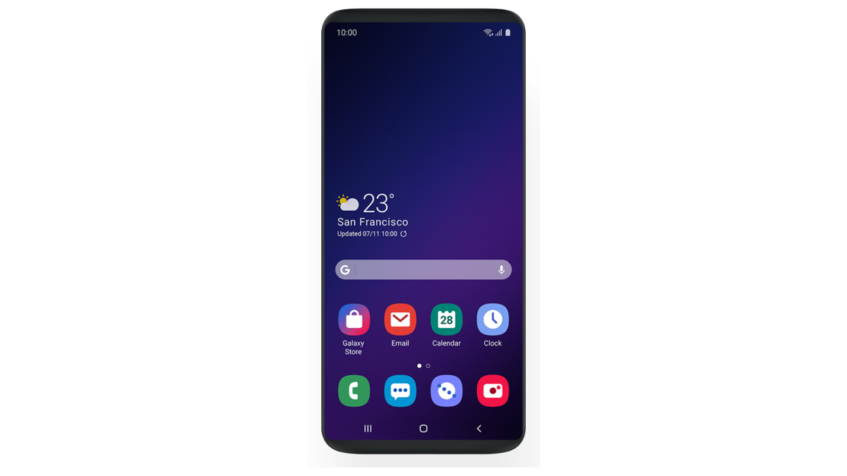 android one ui s9 plus