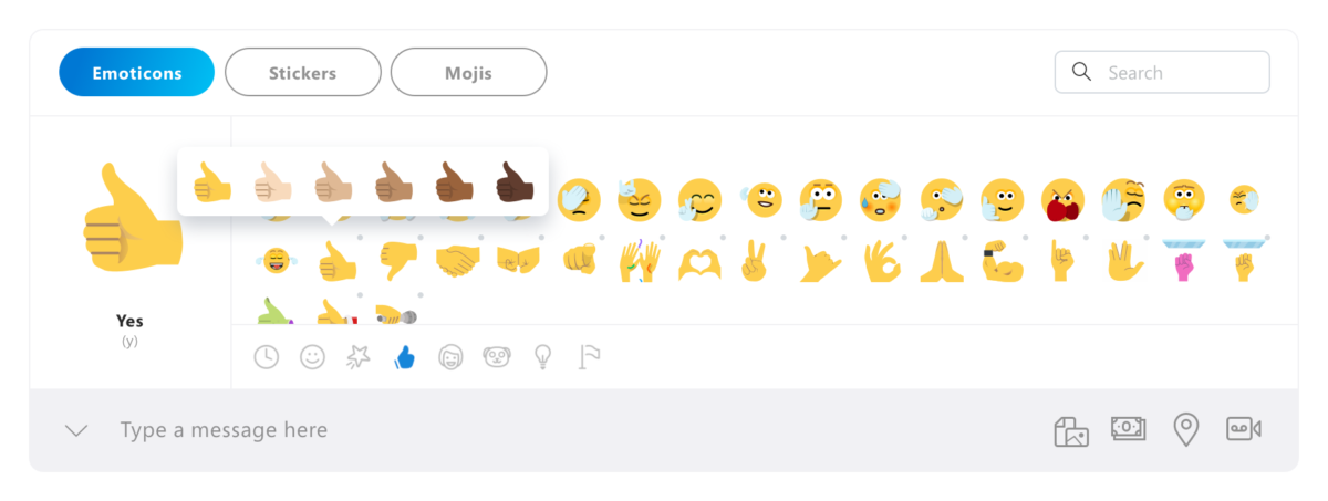 Skype Insider Preview Brings Emoji Improvements Mspoweruser