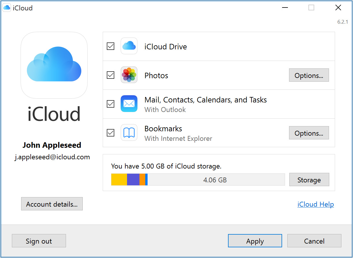 download icloud for windows from the microsoft store