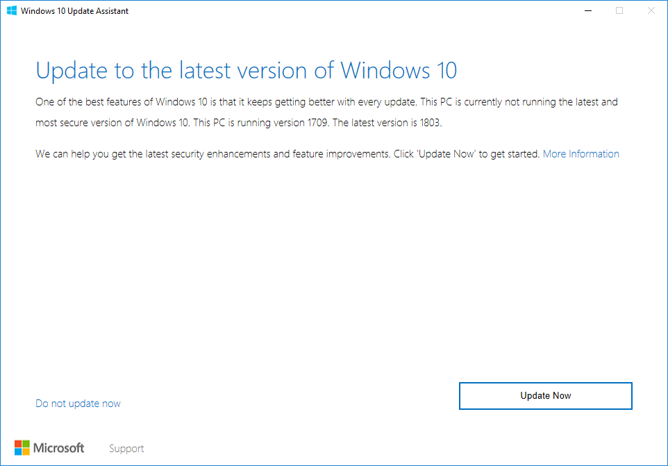 Windows 10 Upgrade Assistant may be making a comeback soon