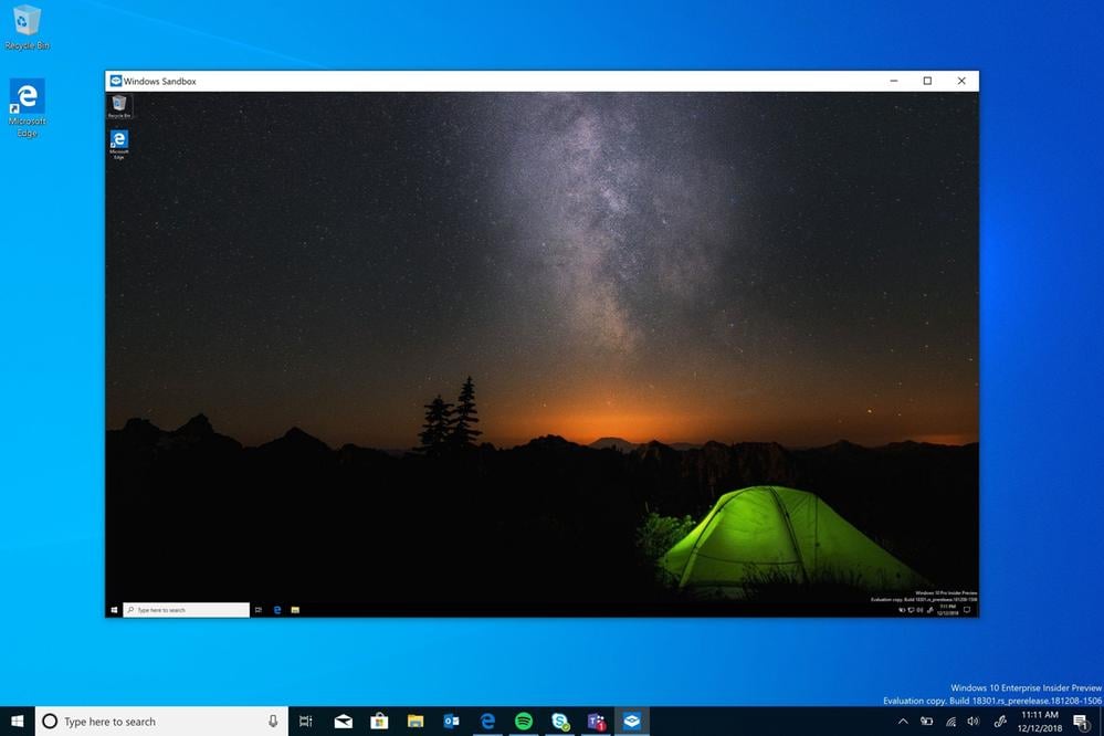 Microsoft improves the performance of Windows Sandbox