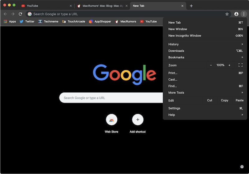 theme mode for dark chrome 10   Google Chrome for soon Windows go Confirmed! MSPoweruser to Dark