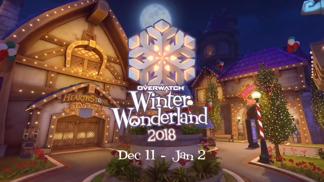 All seven new Overwatch Winter Wonderland skins have been unveiled