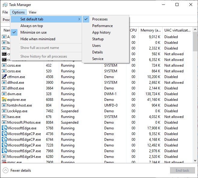 windows 10 no task manager