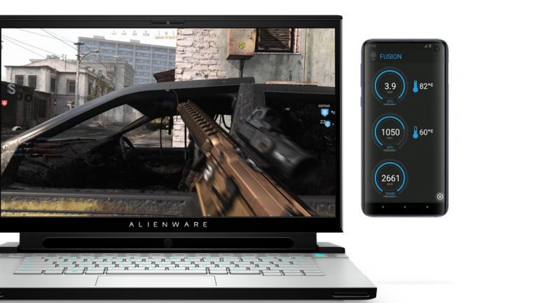 alienware software says current time