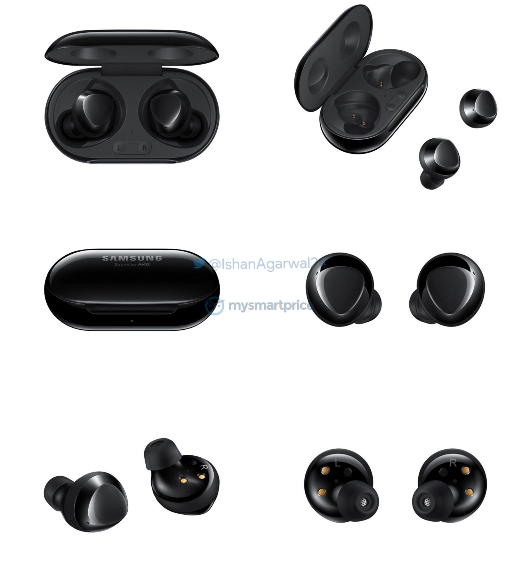 Leaked Galaxy Buds Plus renders suggest three color options MSPoweruser