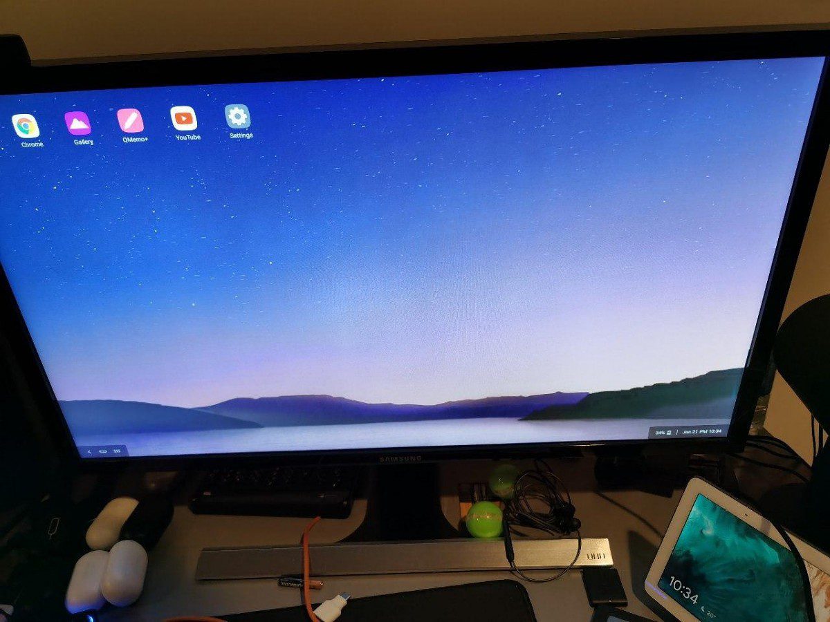 LG’s Android 10 update has a Desktop Mode too