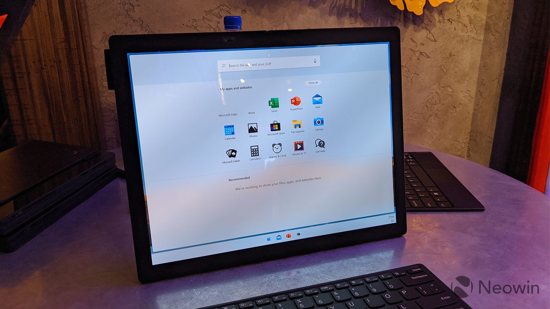 First look at the Lenovo ThinkPad X1 Fold running Windows