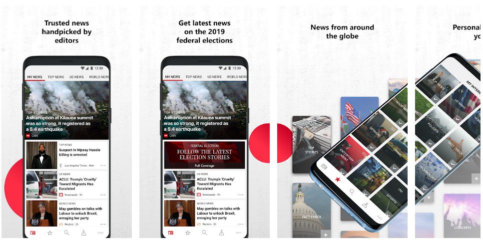 Microsoft News app updated with special coverage for US Election 2020