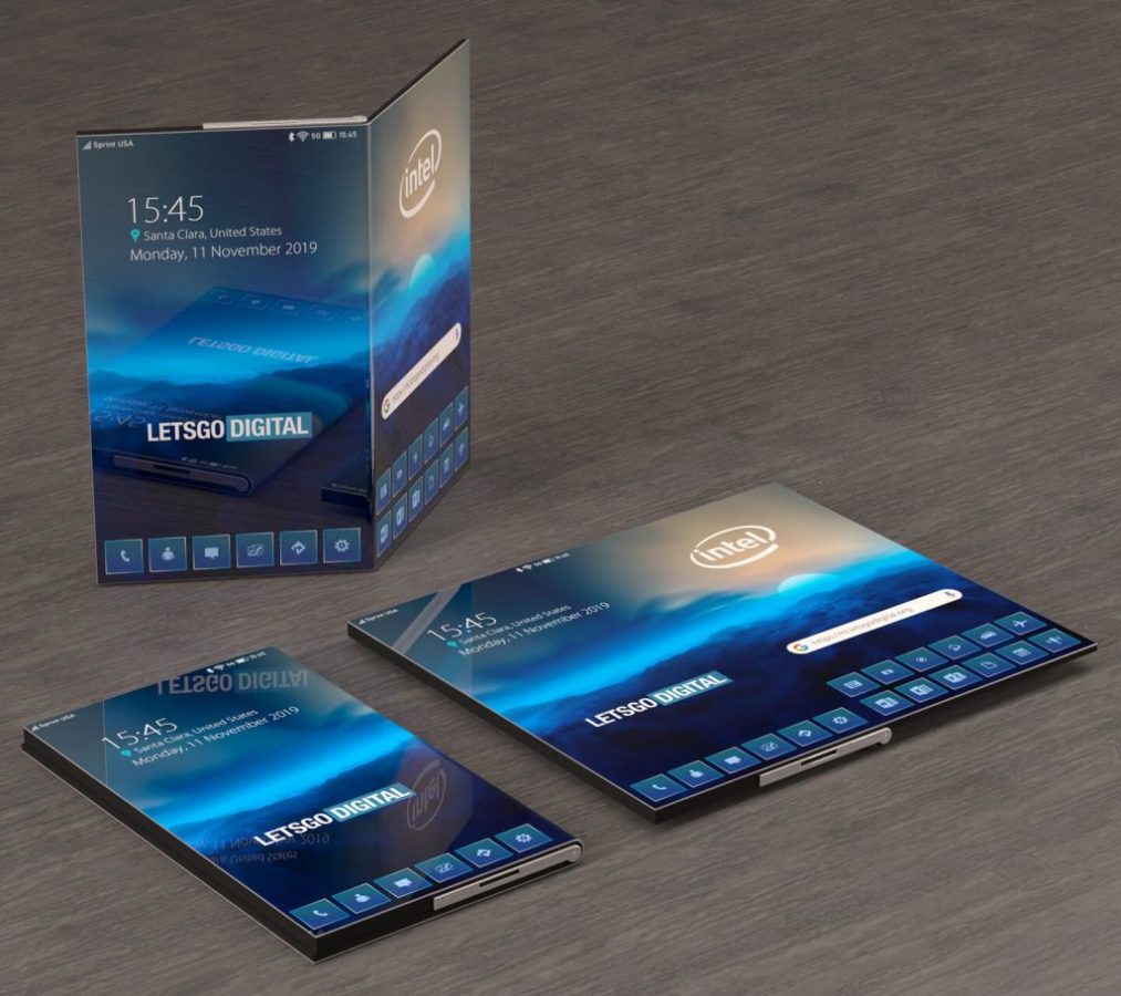 This could be Intel's first foldable smartphone