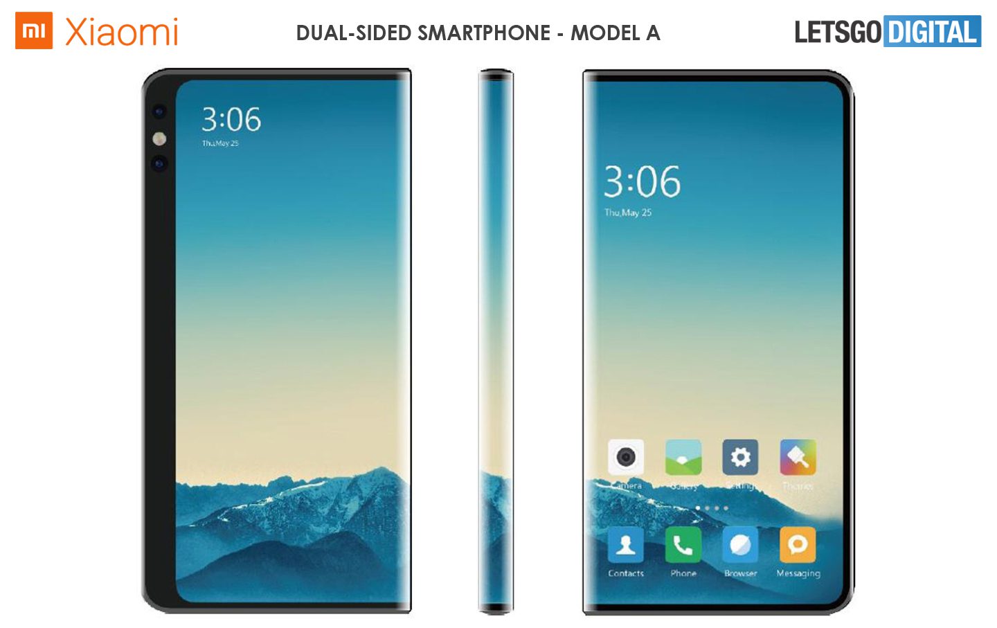 Xiaomi patents new double-sided screen designs