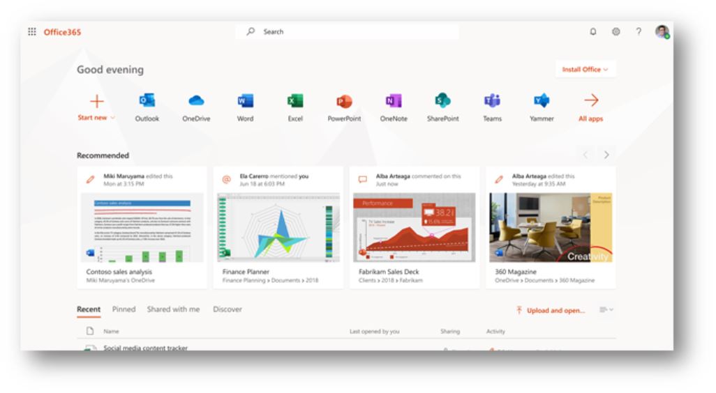 Microsoft announces changes to Office.com and Office 365 app launcher