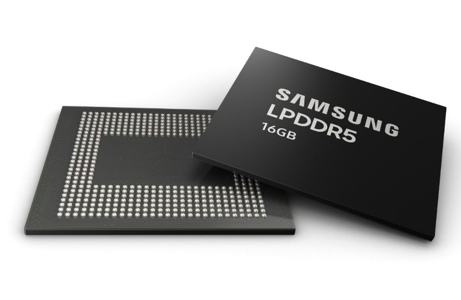 Samsung mass producing 16GB LPDDR5 RAM for next gen flagship smartphones