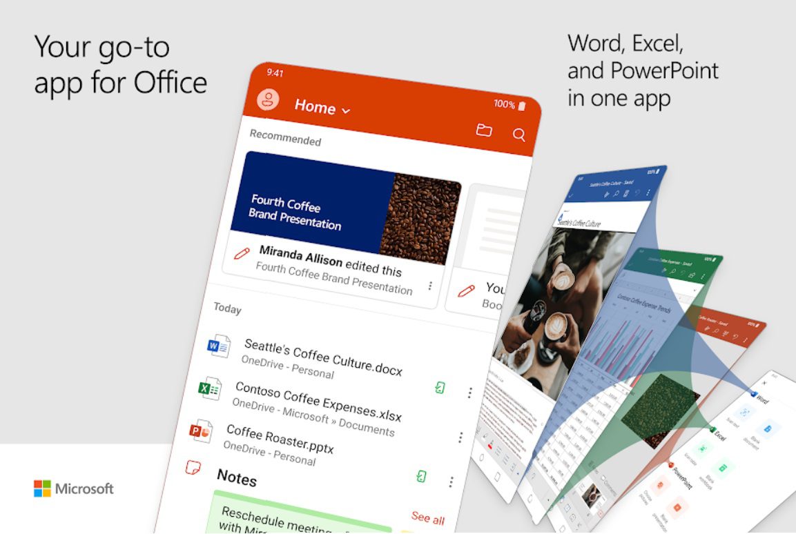 Microsoft’s new unified Office app already supports dual screen Android devices