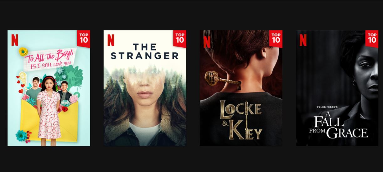 top series not on netflix