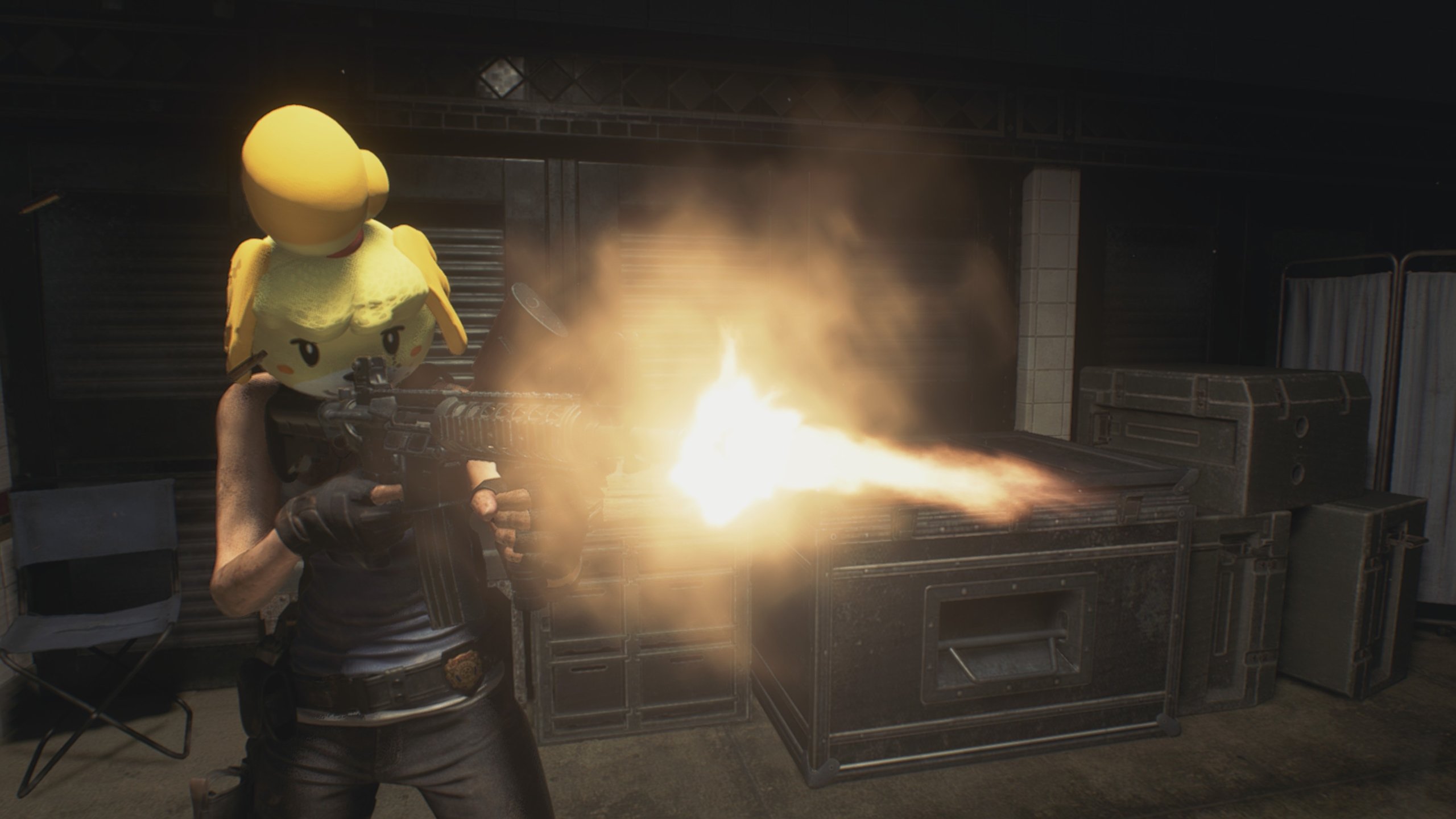 This Resident Evil 3 Isabelle mod is scarier than the actual game