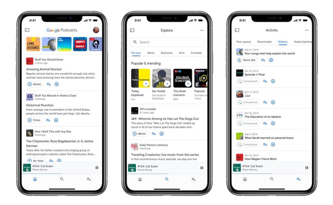 Google Podcasts app now available on App Store for iOS ...