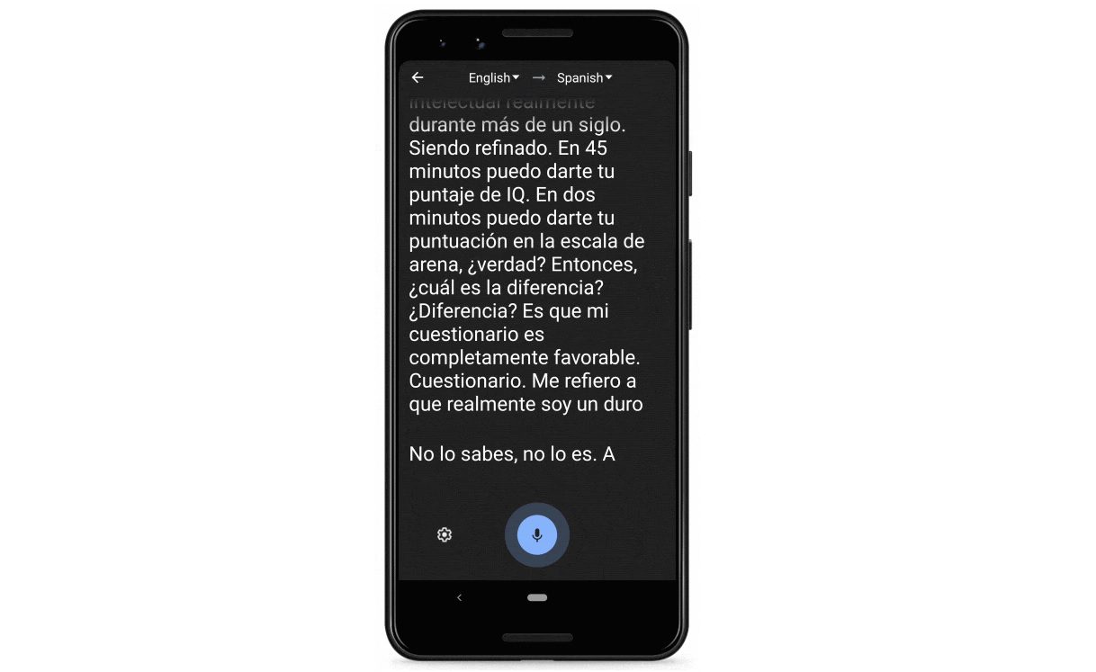 Google Translate Android app can now transcribe foreign language speech