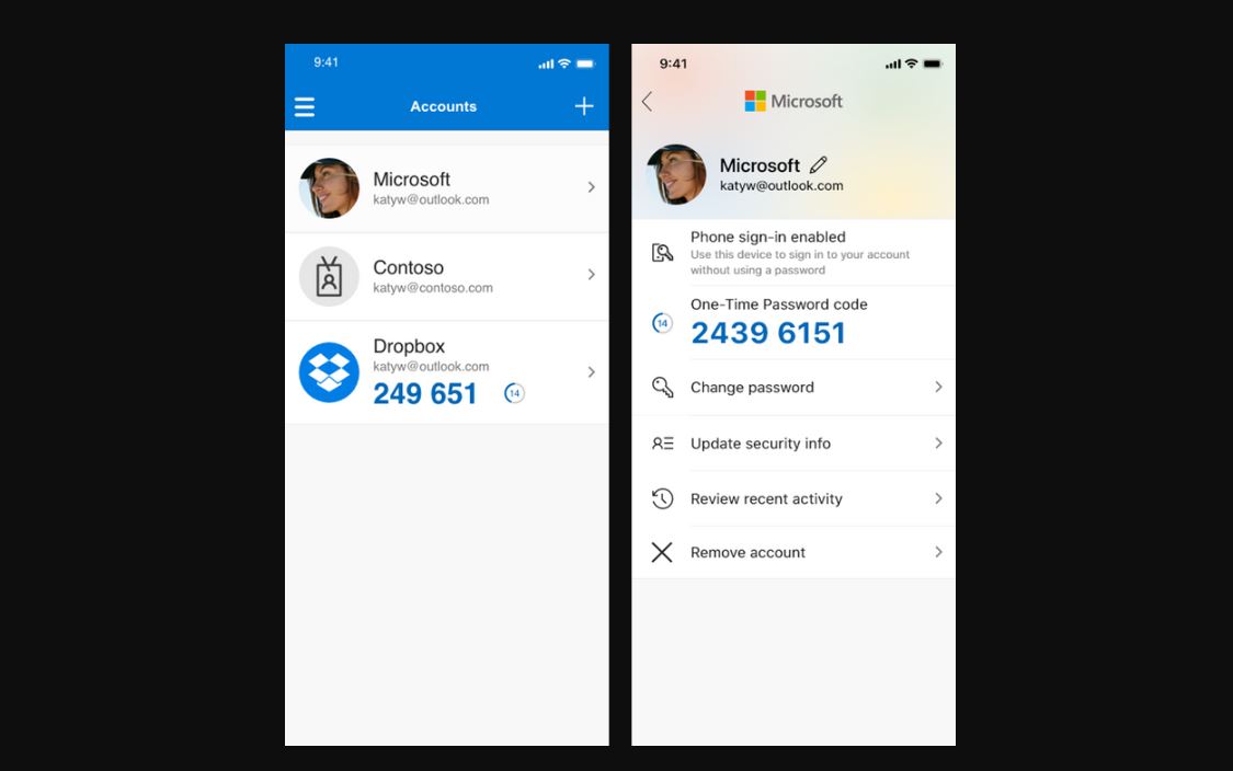 ms authenticator app