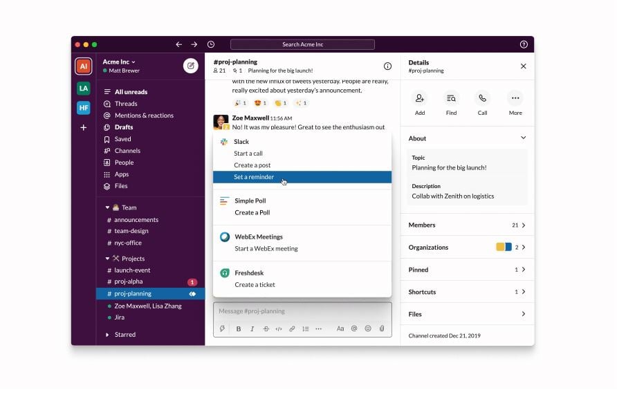 Slack announces a major update with an improved UI and several new features