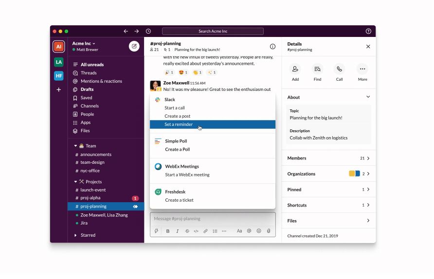 Slack announces a major update with an improved UI and several new features