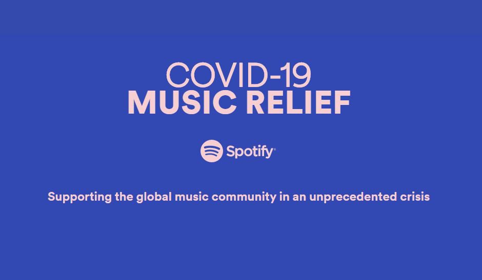 Spotify launches COVID-19 Music Relief project to help musicians