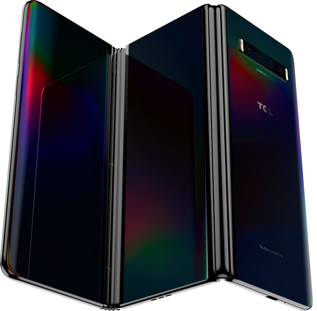 TCL showcases its tri-folding display smartphone concept