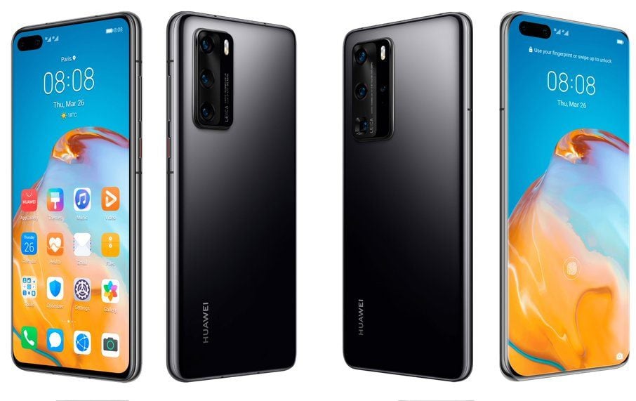 Huawei P40 and P40 Pro looked stunning in leaked high resolution marketing renders