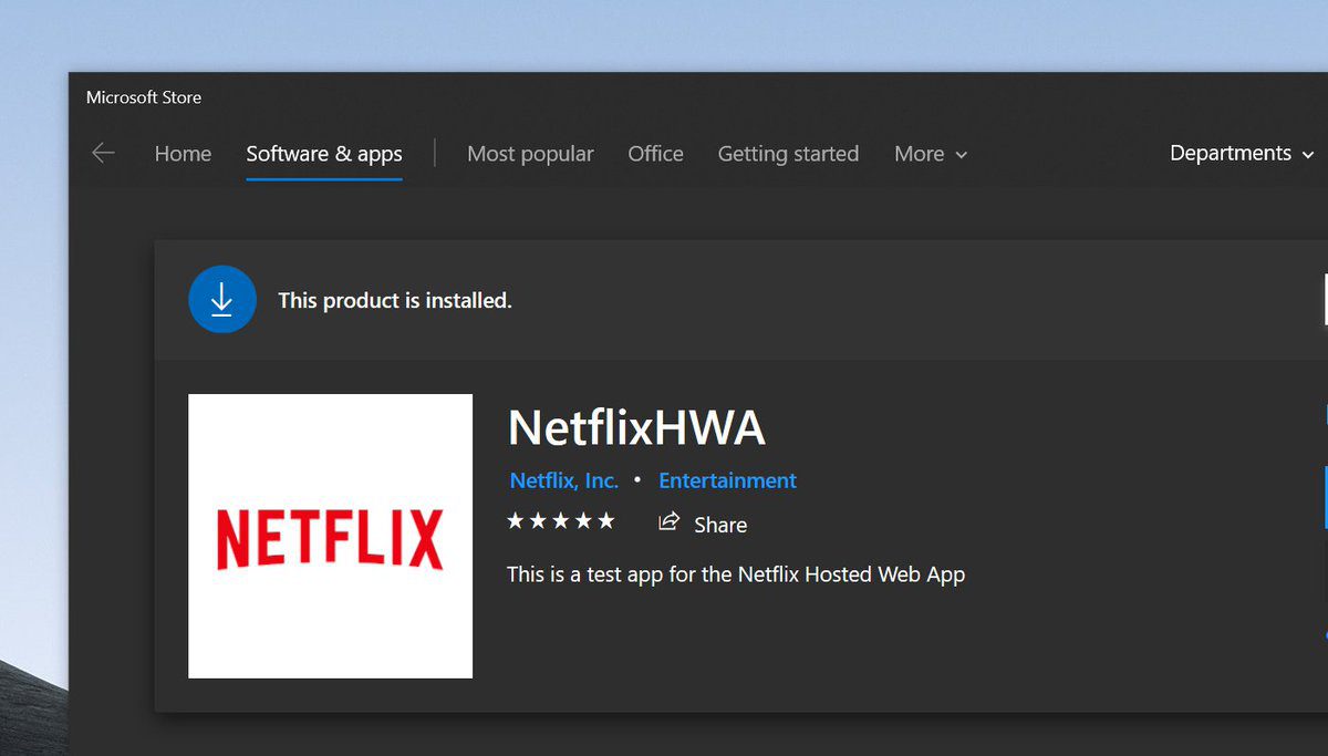 Netflix - Microsoft Apps