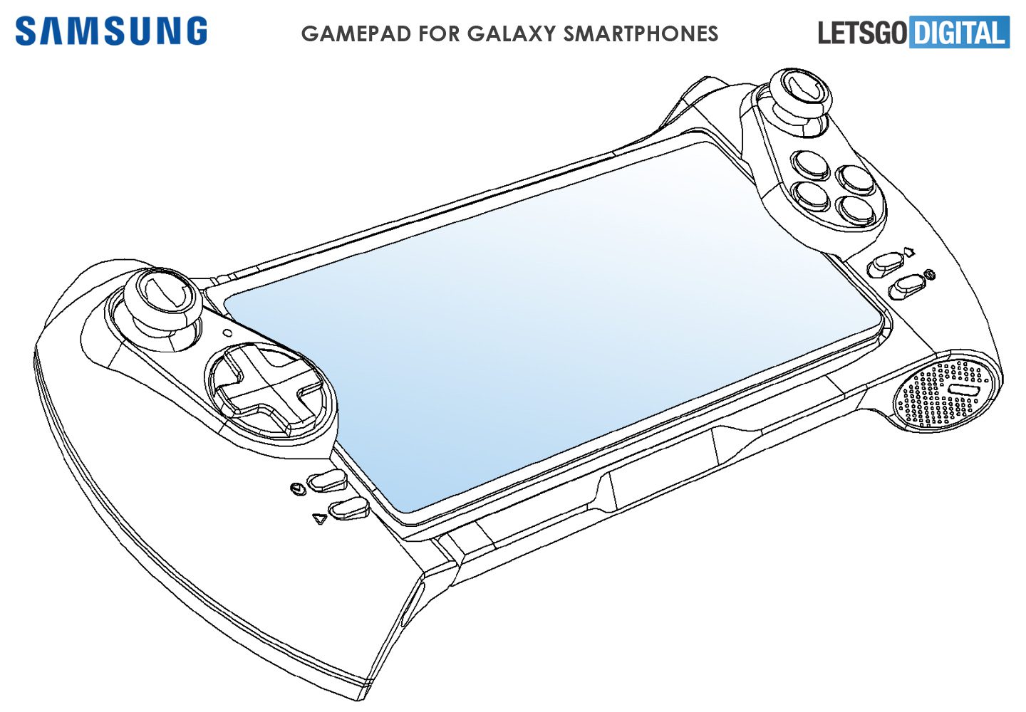 Samsung may be working on a smartphone gamepad accessory for Galaxy phones: Update – already real