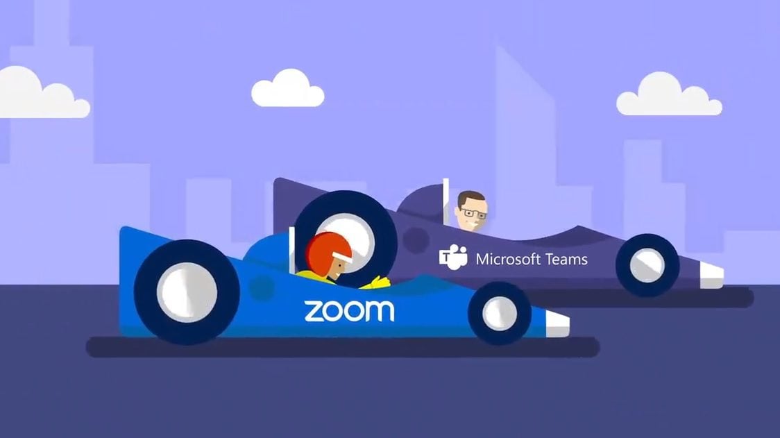 Microsoft Teams is feeling threatened by Zoom video conferencing