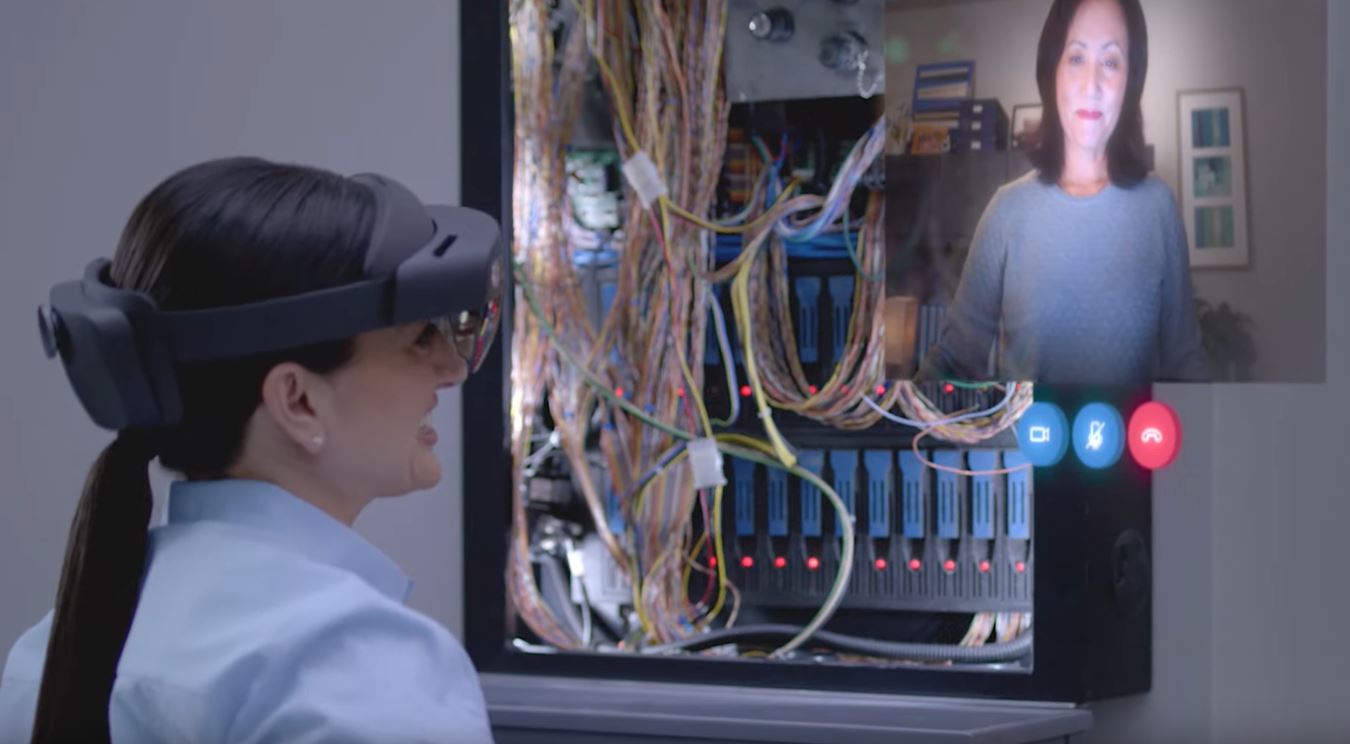Microsoft HoloLens enables employees to work together easily from anywhere (video)