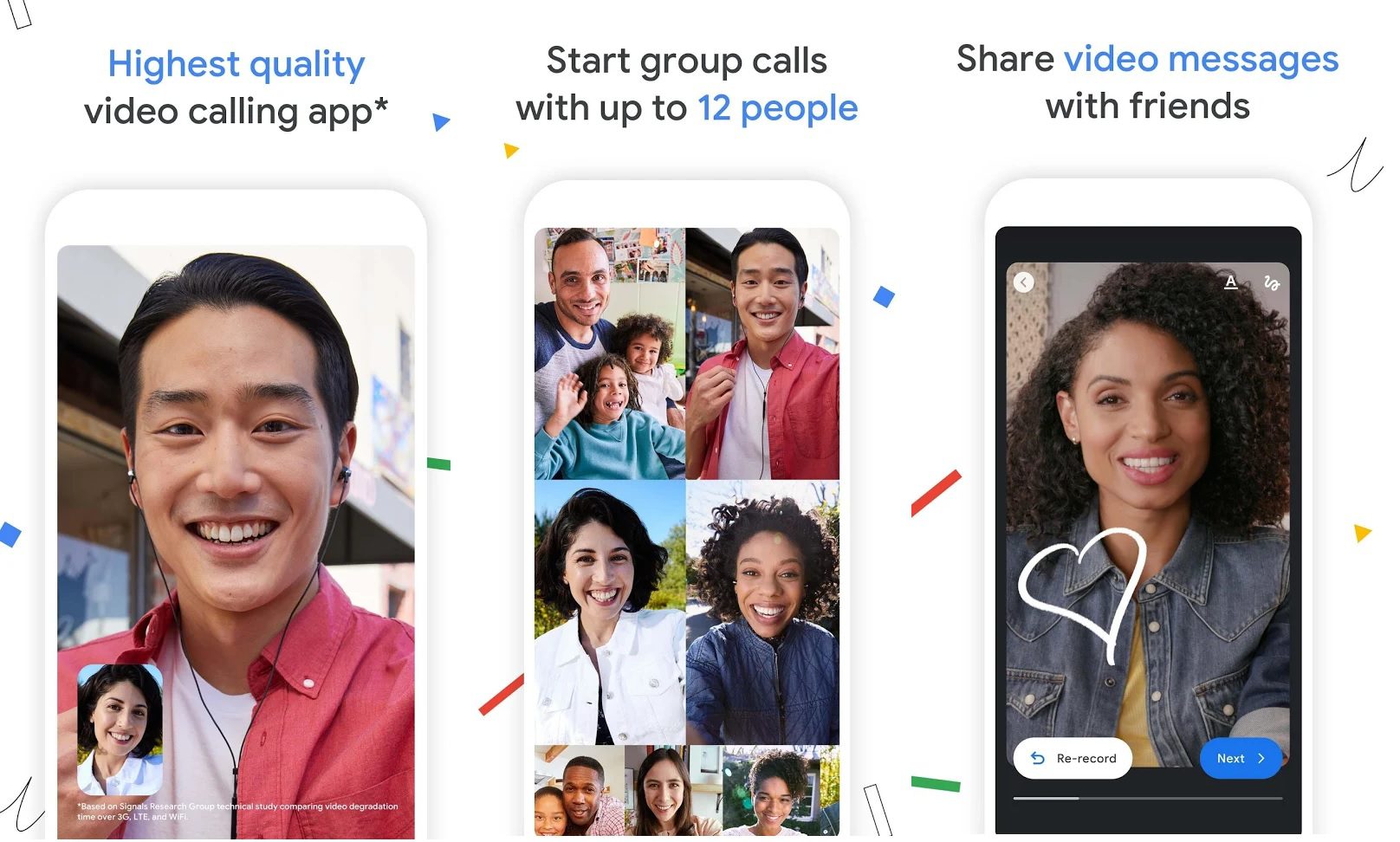 Google Duo宣布了新的家庭模式功能和网络上的群组通话支持