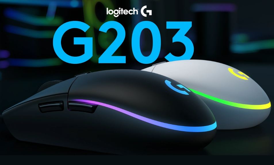 Logitech G203 LIGHTSYNC Mouse Gaming con Illuminazione RGB