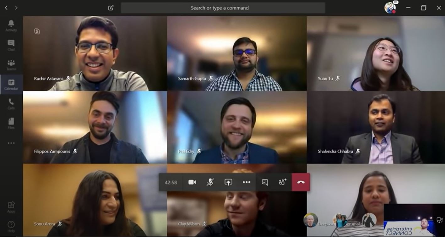 ms teams video call