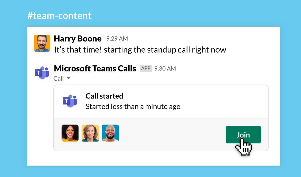 Slack now allows you to make a Microsoft Teams and Zoom call right inside the Slack app