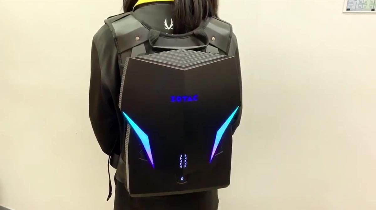 Zotac VR Go 3 backpack